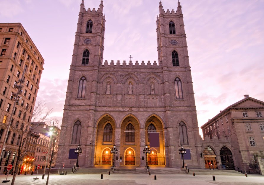Montreal’s Notre-Dame Basilica, Montreal, Quebec, Canada